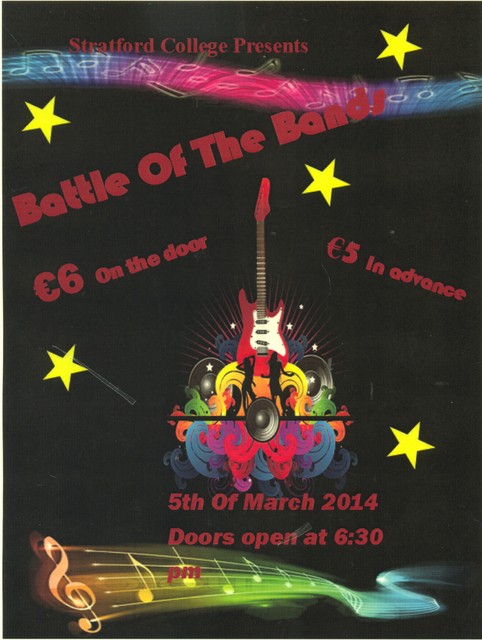 Battle of the Bands 2014 poster
