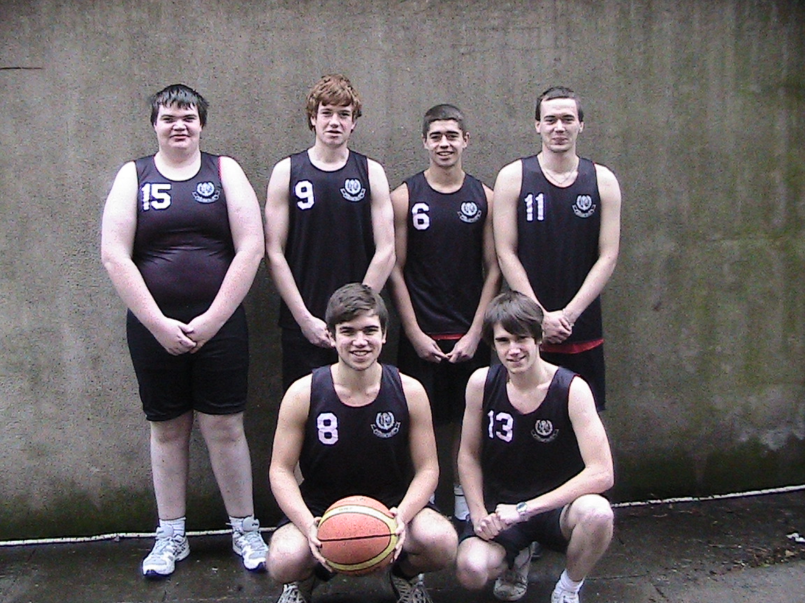 Senior Boys Basketball team