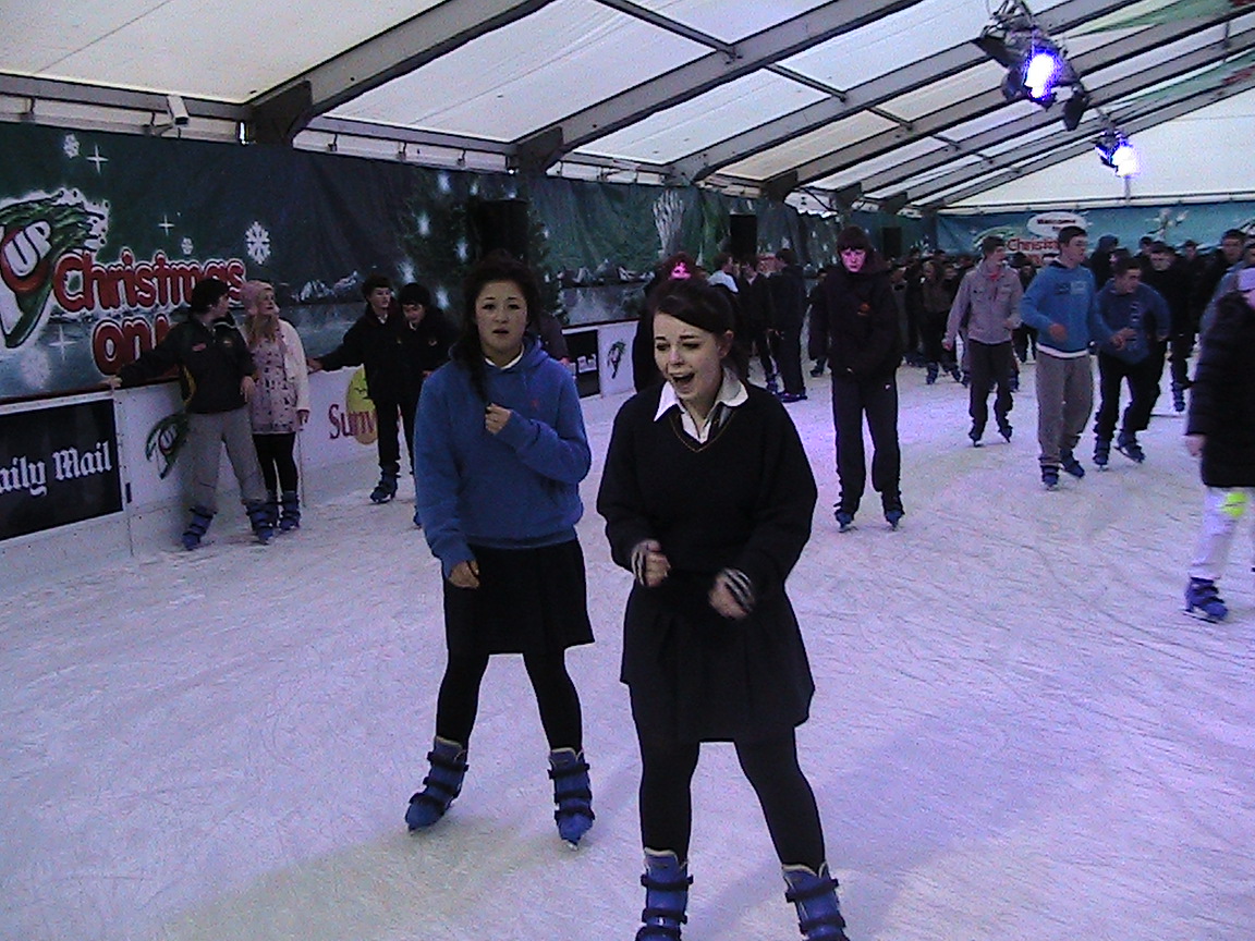 Students Ice-skating