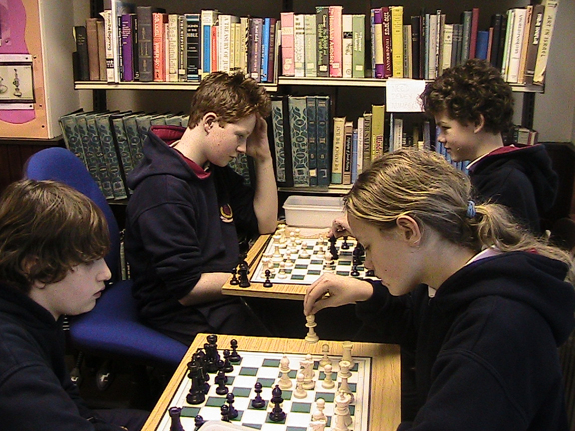 Chess Club members