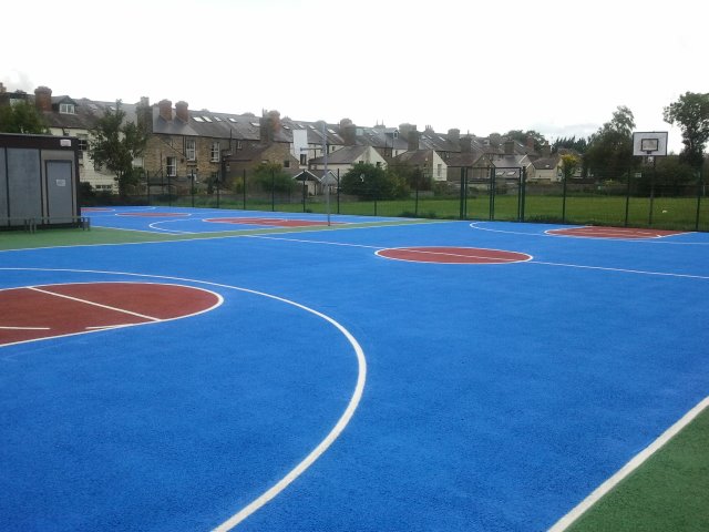 Stratford College basketball courts