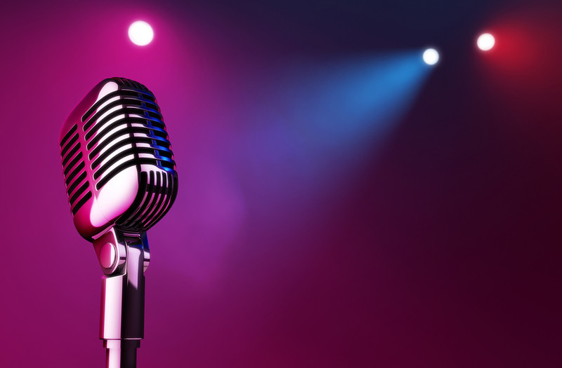 Stage microphone