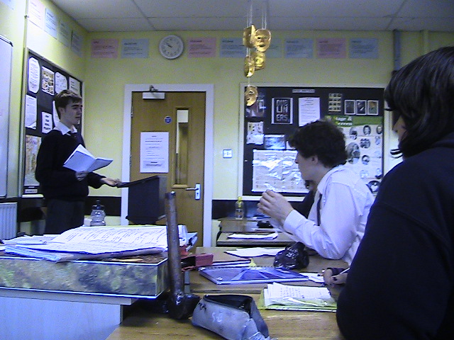 TY English class Public Speaking