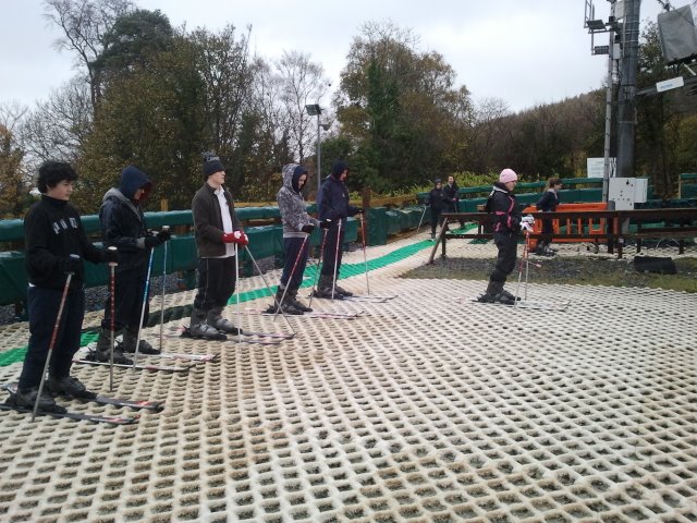 TY skiing at Kilternan