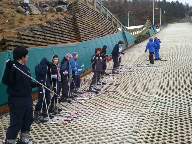 TY skiing at Kilternan