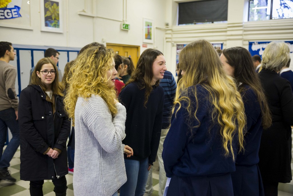Israeli Young Ambassadors visit Stratford College, 5th December 2016