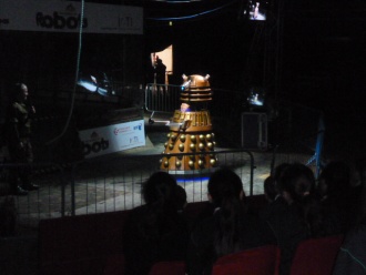 The Robot Wars featuring a dalek Photo: Ms. O'Kelly
