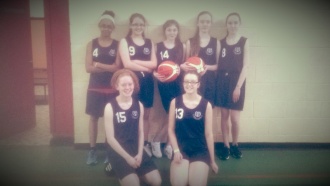 2nd Year Girls Basketball team versus Rathdown Photo: Ms. Finnegan
