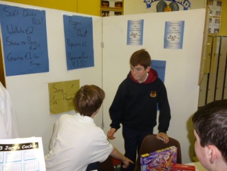 1st Year Mini-Companies Winter Fare. Photo: Ms. O'Kelly 
