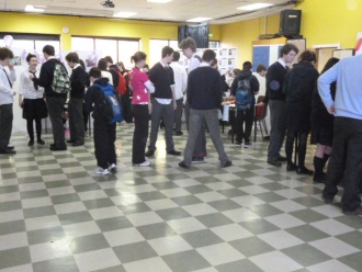 1st Year Mini-Companies Winter Fare. Photo: Ms. O'Kelly 
