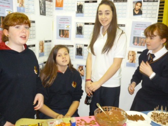 1st Year Mini-Companies Winter Fare. Photo: Ms. O'Kelly 
