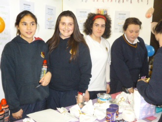 1st Year Mini-Companies Winter Fare. Photo: Ms. O'Kelly 
