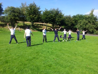 TY Bootcamp training, Bushy Park. Ms. Finnegan
