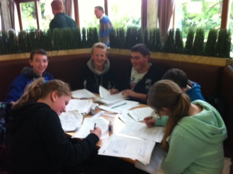 1st Year students on their Ecology Trip Photo by: Ms. O'Sullivan
