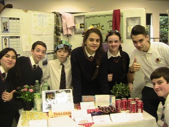1st Year Mini-companies Winter Fair. Photo: Ms. O'Kelly
