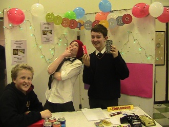 1st Year Mini-companies Winter Fair. Photo: Ms. O'Kelly
