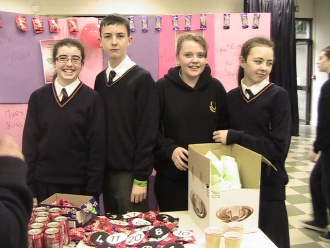 1st Year Mini-companies Winter Fair. Photo: Ms. O'Kelly
