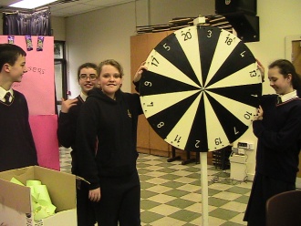 1st Year Mini-companies Winter Fair. Photo: Ms. O'Kelly
