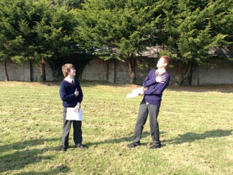 Drama in the classroom, September 2014 Photo: Ms. Reynolds
