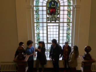 6th Year Classical Walking Tour, Rathmines. Photo: Ms. Donohoe
