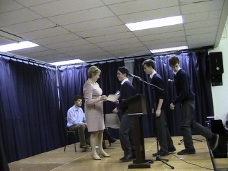 Awards Ceremony, October 2015. Photo: Moya McCrea 
