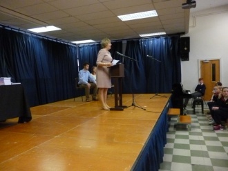 Awards Ceremony, October 2015. Photo: Moya McCrea 
