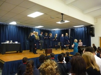 Awards Ceremony, October 2015. Photo: Moya McCrea 
