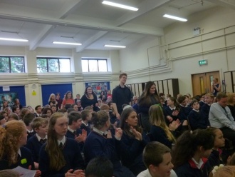 Awards Ceremony, October 2015. Photo: Moya McCrea 
