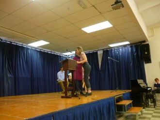 Awards Ceremony, October 2015. Photo: Moya McCrea 
