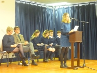Awards Ceremony, October 2016. Photo: Ms O'Kelly 
