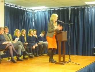 Awards Ceremony, October 2016. Photo: Ms O'Kelly 
