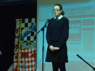 3rd Year CSPE Showcase of Talent. Photo: Ms. O'Kelly 

