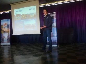 Clean Coast talk, February 2017 Photo: Ms. Donohoe
