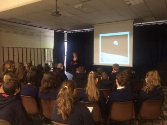 Biodiversity talk from Dublin City Council. Photo: Ms. O'Sullivan
