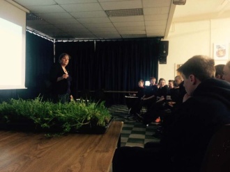 Biodiversity talk from Dublin City Council. Photo: Ms. O'Sullivan
