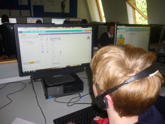 Creating an app during Europe Code Week 2016 Photo: Ms O'Kelly
