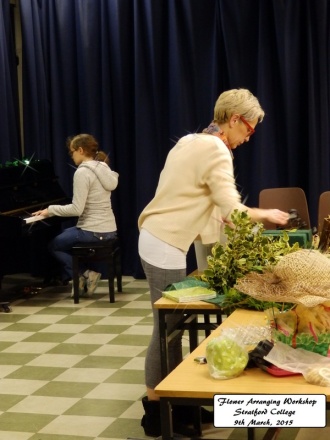 Flower Arranging Demonstration and Workshop Photo: Svetlana Cvetic, 5th Year
