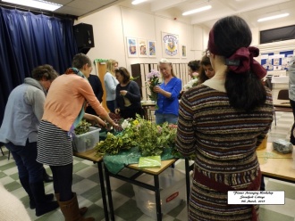 Flower Arranging Demonstration and Workshop Photo: Svetlana Cvetic, 5th Year
