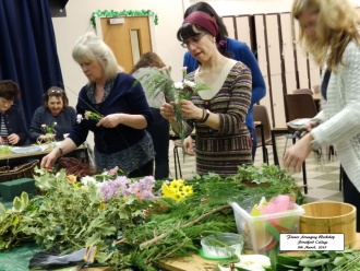 Flower Arranging Demonstration and Workshop Photo: Svetlana Cvetic, 5th Year
