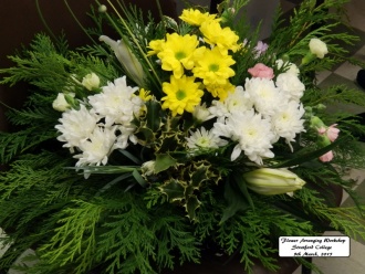 Flower Arranging Demonstration and Workshop Photo: Svetlana Cvetic, 5th Year
