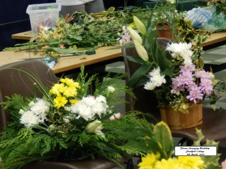 Flower Arranging Demonstration and Workshop Photo: Svetlana Cvetic, 5th Year
