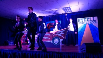 Grease The Musical. December 2015. Photo: W. Croghan 
