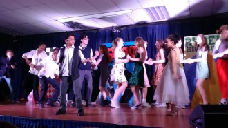 Grease The Musical. December 2015. Photo: W. Croghan 
