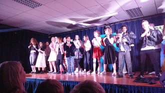 Grease The Musical. December 2015. Photo: W. Croghan 
