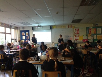 Marine Litter: Green Schools Ambassadors visit Stratford National School, January 2017 Photo: R. Baker (5th Year)
