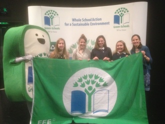 Receiving the second Green Flag for Energy Photo: unknown
