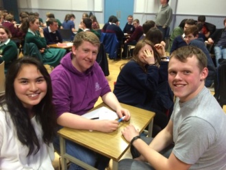 Ides of March Inter-Schools Quiz, March 2015 Photo: Mr. Stewart
