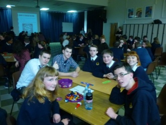 5th Year LCVP Table Quiz, 2015. Photo: Moya McCrea (5th Year) 
