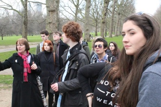 London History and Science Trip, March 2015. Photo: Kara Stein, 6th Year 

