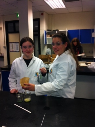 6th Year Leaving Certificate Biology Experiments, NUI, Maynooth. Photo: Ms. O'Sullivan
